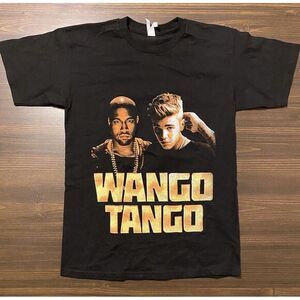 Wango Tango‎ T-shirt Kanye West Justin Bieber 2015 black size S Small